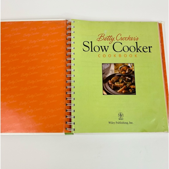 Betty Crocker 1999 Slow Cooker Recipe Book Hardback Spiral Cookbook - Picture 6 of 16